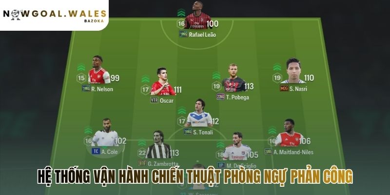Phòng ngự phản công áp dụng cần hệ thống chính xác